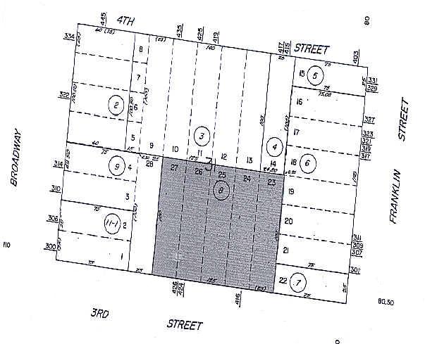 418-424 3rd St, Oakland, CA à louer - Plan cadastral - Image 2 de 5