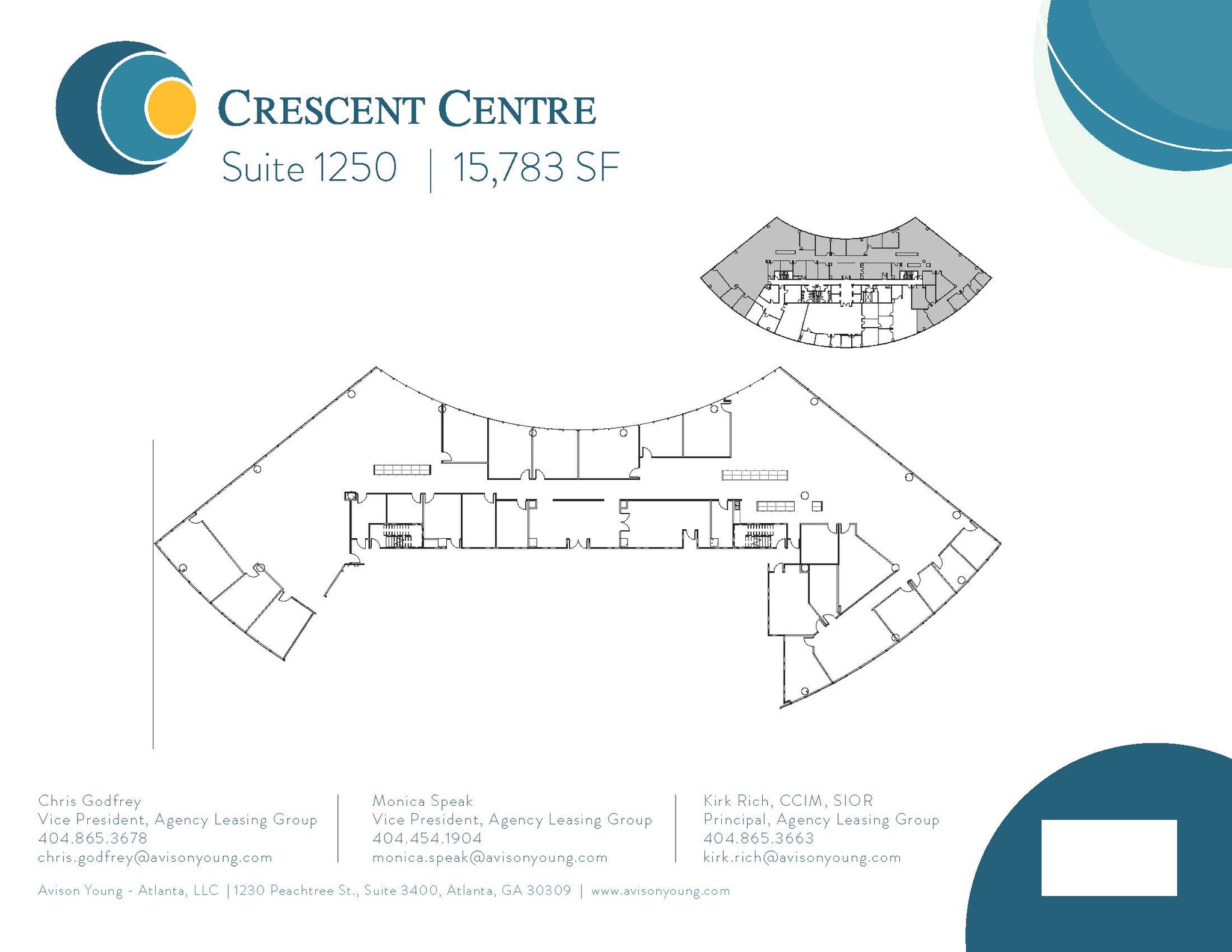 100 Crescent Center Pkwy, Tucker, GA for lease Floor Plan- Image 1 of 1