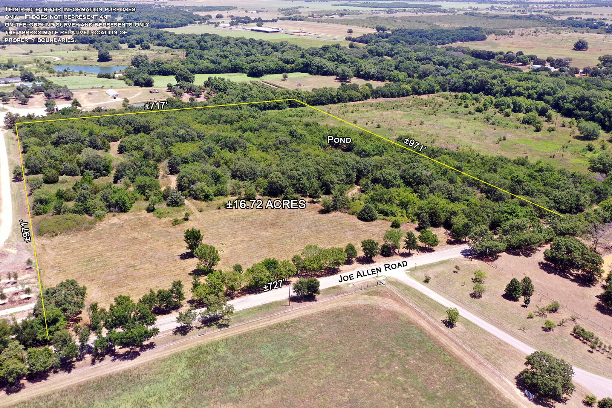 13305 Joe Allen Rd, Pilot Point, TX à vendre Aérien- Image 1 de 18