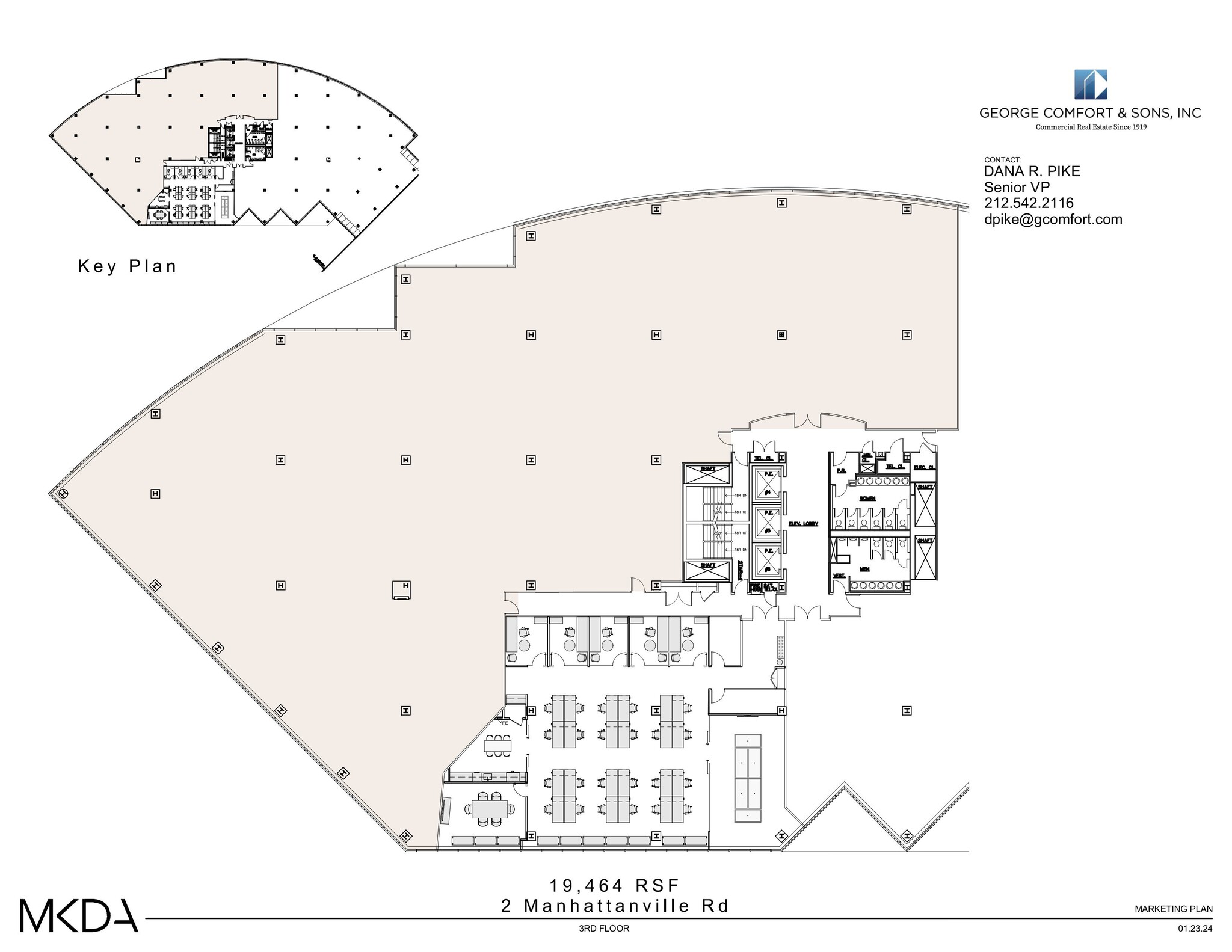 1 Manhattanville Rd, Purchase, NY à louer Plan d’étage- Image 1 de 1