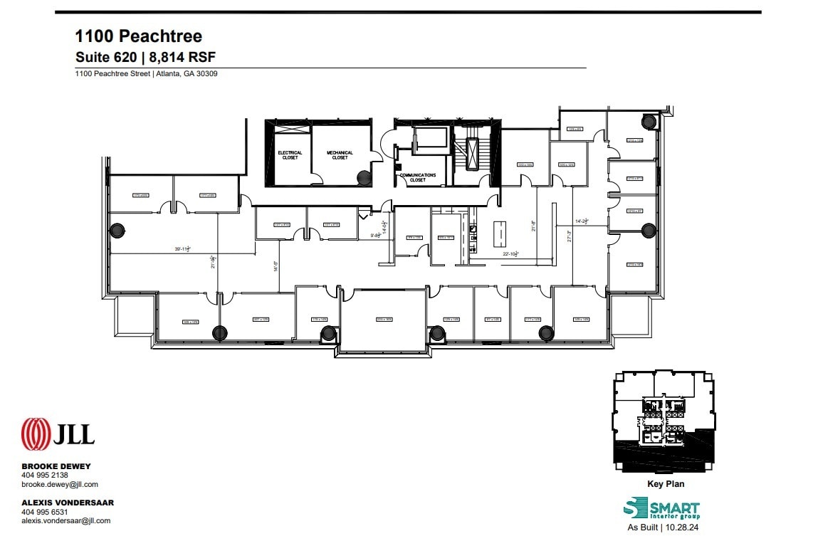 1100 Peachtree St NE, Atlanta, GA for lease Floor Plan- Image 1 of 1