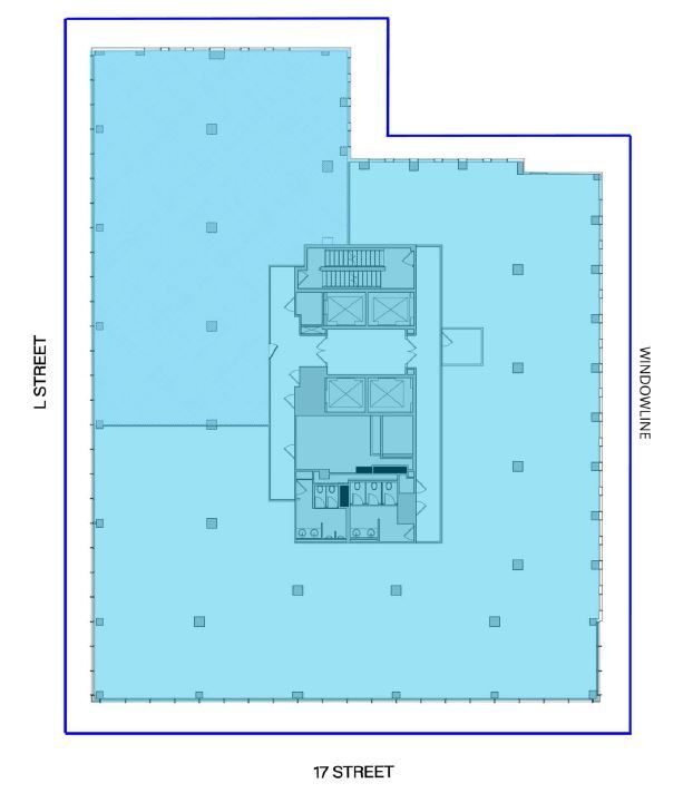 1660 L St NW, Washington, DC for lease Floor Plan- Image 1 of 1