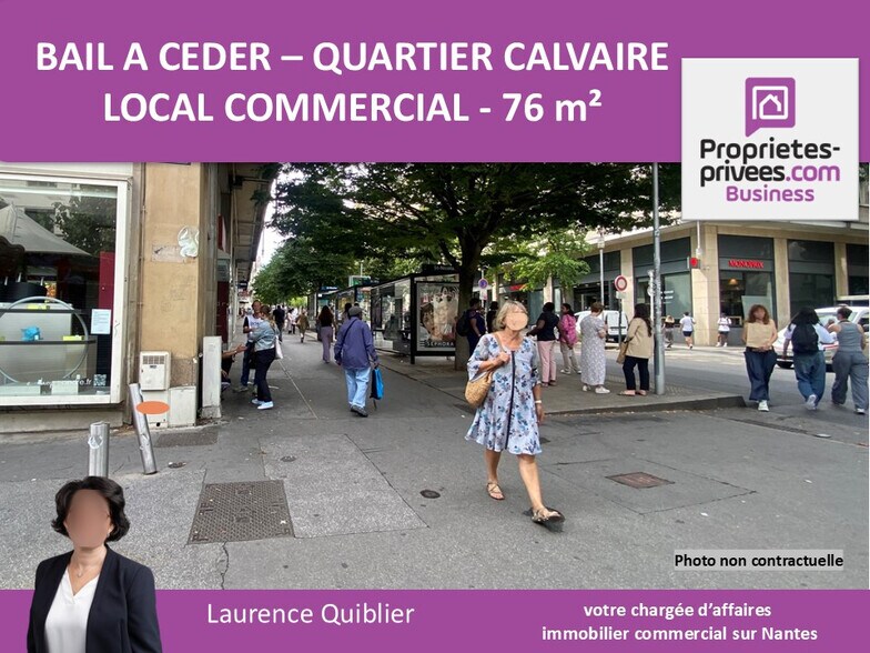 Commerce de détail dans Nantes à louer - Photo du bâtiment - Image 1 de 6