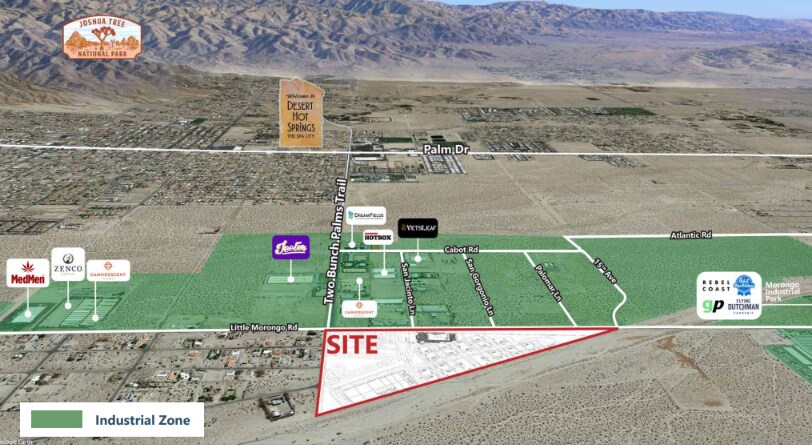Little Morongo Rd, Desert Hot Springs, CA for sale - Primary Photo - Image 1 of 3