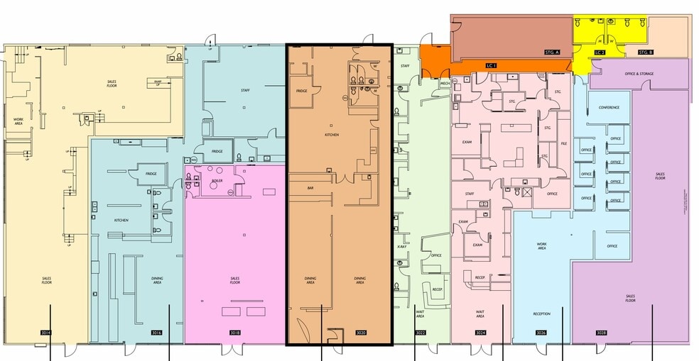 3020 78th Ave SE, Mercer Island, WA for lease - Floor Plan - Image 3 of 3