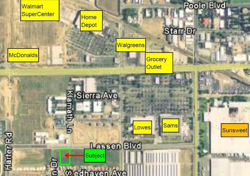 Lassen Blvd & Carson Dr, Yuba City, CA à vendre - Photo du bâtiment - Image 2 de 4