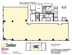 945 E Paces Ferry Rd NE, Atlanta, GA for lease Floor Plan- Image 1 of 1