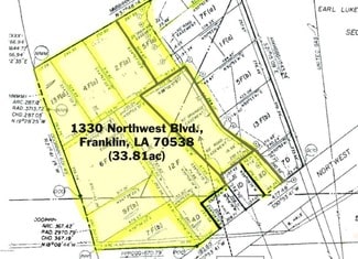 More details for 1330 Northwest Blvd, Franklin, LA - Land for Sale