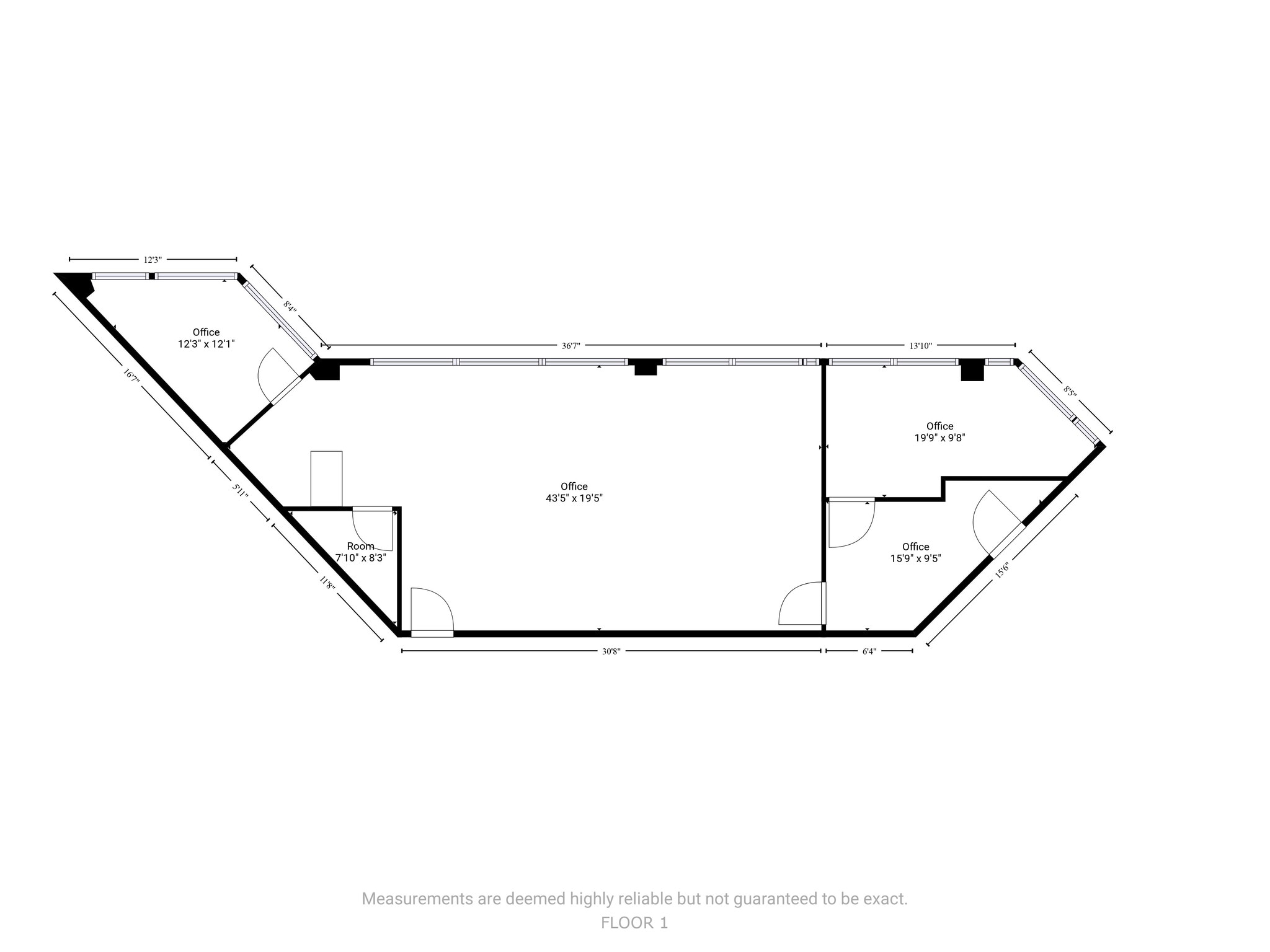 2110 E Flamingo Rd, Las Vegas, NV for lease Floor Plan- Image 1 of 1