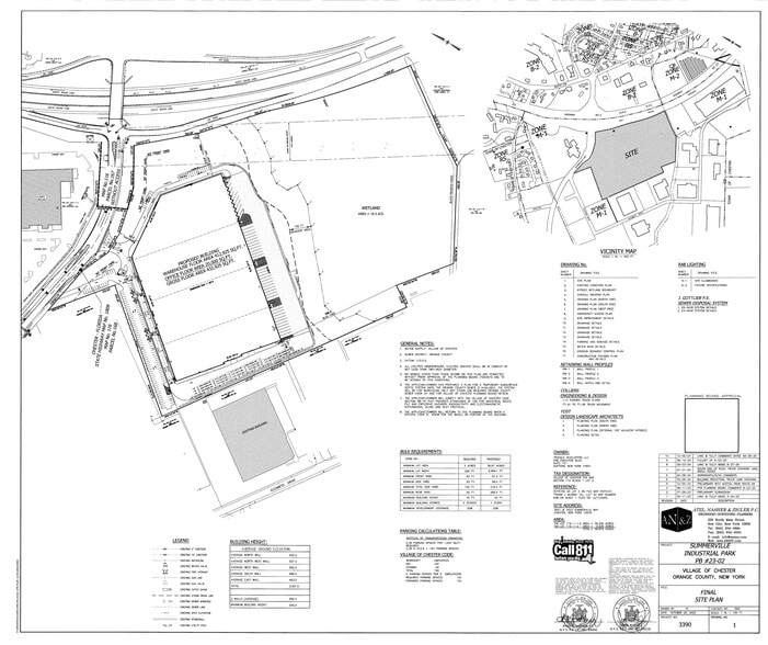 3921-3923 Summerville Way, Chester, NY for sale - Site Plan - Image 2 of 2