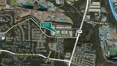 540 Airport South Pky, Atlanta, GA - AERIAL  map view - Image1