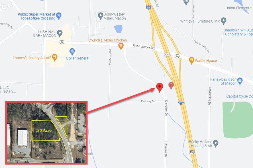 4219 Cavalier Dr, Macon-Bibb, GA à vendre - Photo du bâtiment - Image 1 de 1