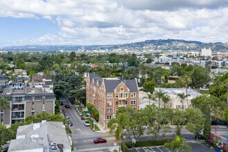 601 N Rossmore Ave, Los Angeles, CA - Aerial map view