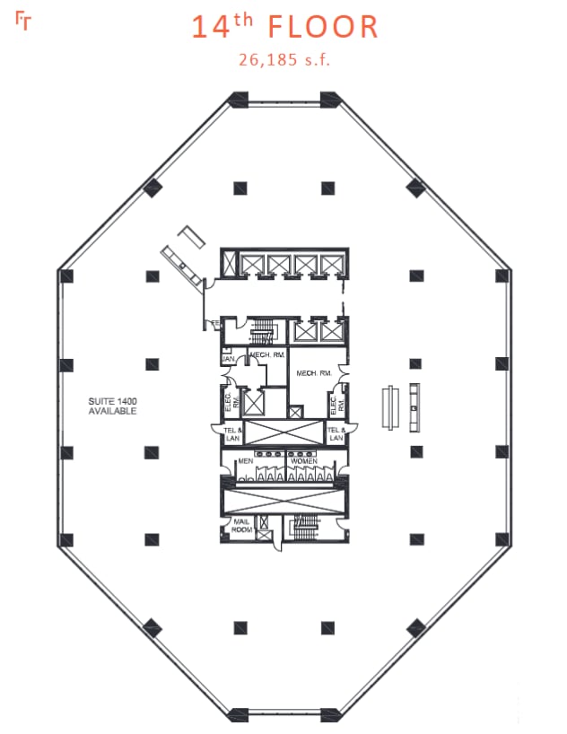 411 1st St SE, Calgary, AB à louer Plan d’étage- Image 1 de 1