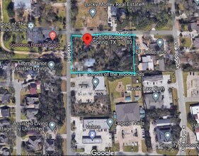 225 Rye St, Spring, TX - Aerial map view