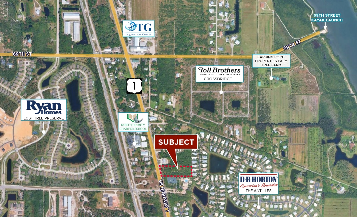 6580 US 1, Vero Beach, FL à vendre Photo du bâtiment- Image 1 de 5