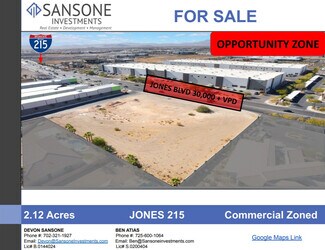 More details for JONES AND TECO, Las Vegas, NV - Land for Sale