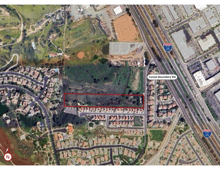 22355 Forest Boundary Rd, Corona, CA à vendre - Photo du bâtiment - Image 2 de 4