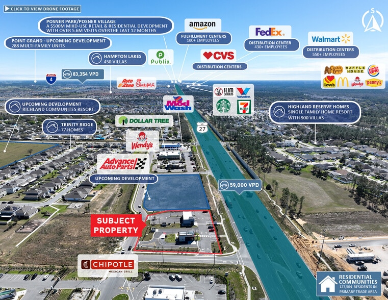 49537 US-27, Davenport, FL à vendre - Aérien - Image 3 de 5