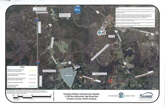 More details for Massive Interstate I-77 Corridor 195-Acre Confluence of Deliverables Site, Great Falls, SC - Land for Sale