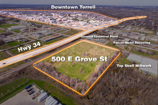 Plus de détails pour 500 E Grove St, Terrell, TX - Terrain à vendre