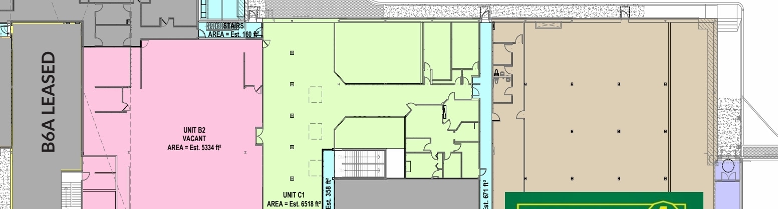 1300 Bath Rd, Kingston, ON for lease Floor Plan- Image 1 of 2