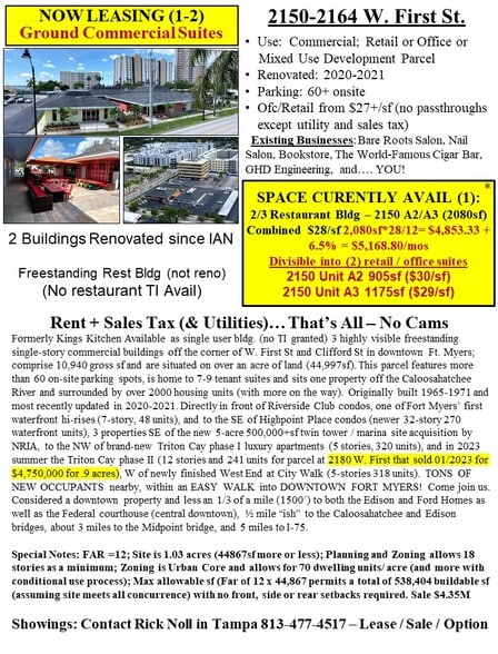 2150 W 1st St, Fort Myers, FL for sale - Building Photo - Image 2 of 7