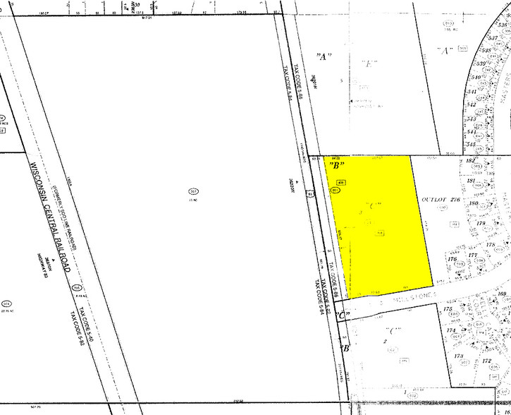 2159-2219 N Route 83, Round Lake Beach, IL à louer - Plan cadastral - Image 3 de 3