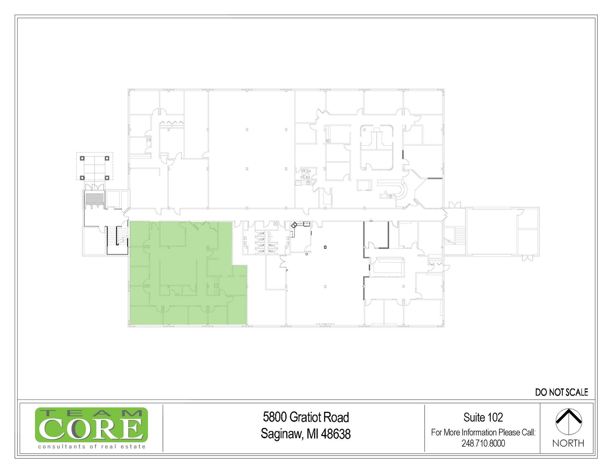 5800 Gratiot Rd, Saginaw, MI à louer Plan d  tage- Image 1 de 1