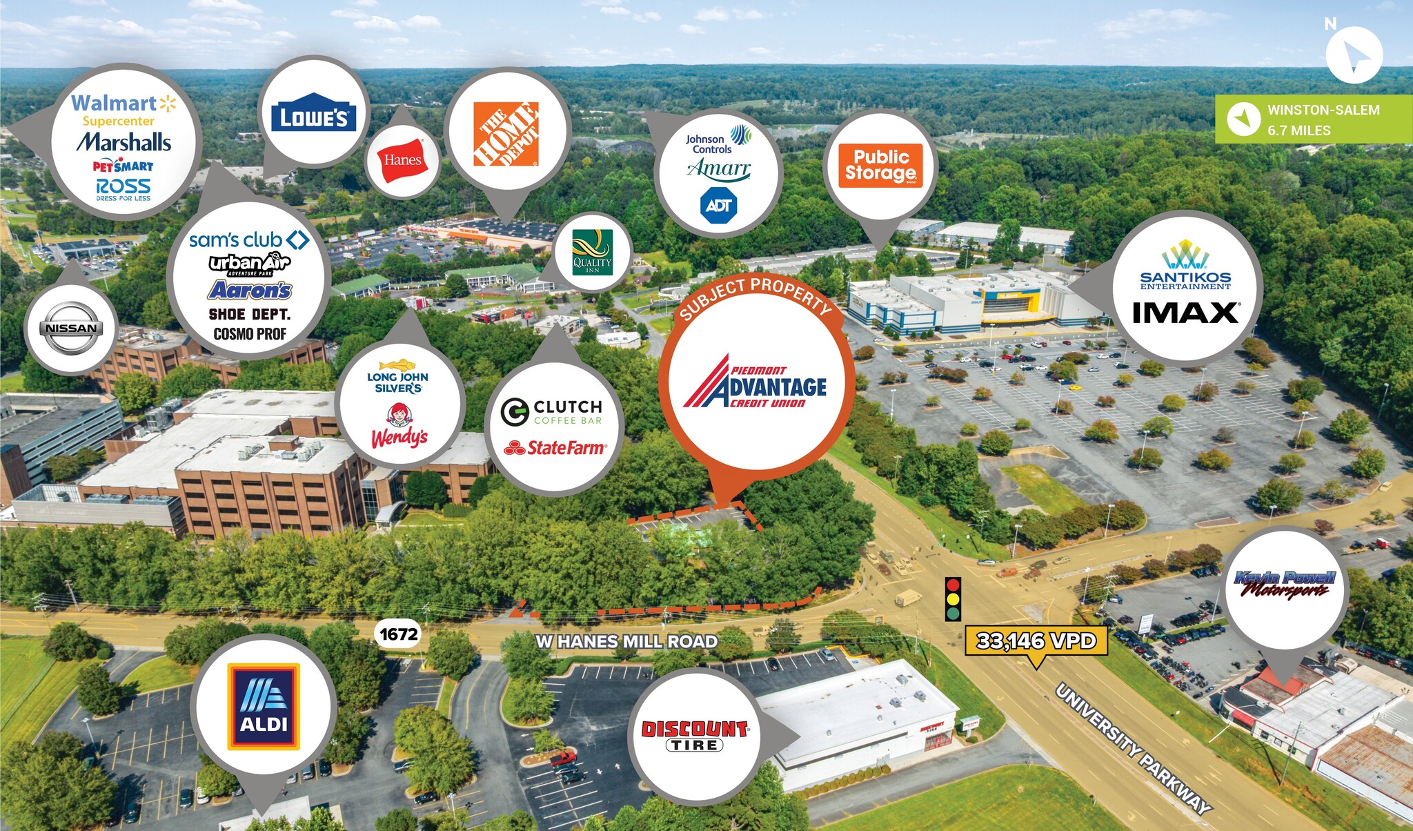 5610 University Pky, Winston-Salem, NC à vendre Photo principale- Image 1 de 5