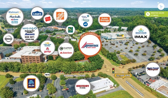 More details for 5610 University Pky, Winston-Salem, NC - Retail for Sale