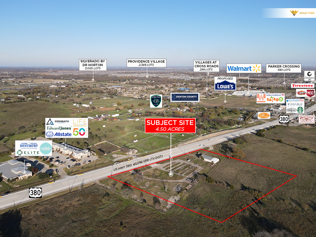 8801 US Highway 380, Cross Roads, TX for sale Building Photo- Image 1 of 1