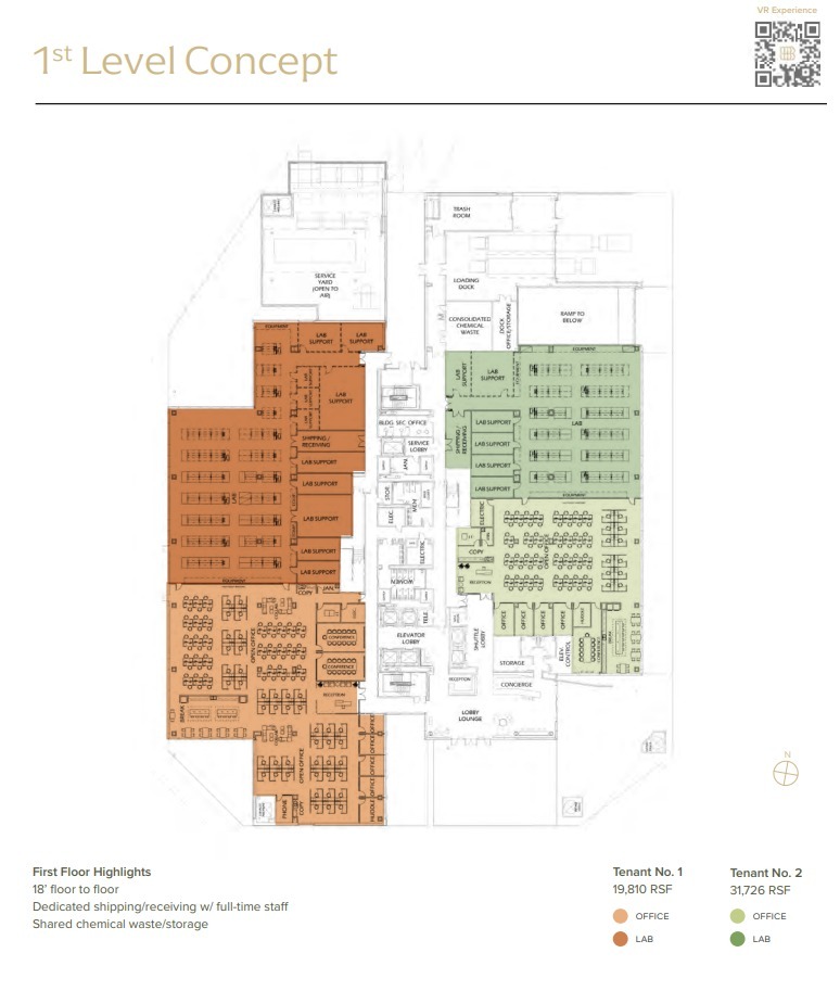 5897 Oberlin Dr, San Diego, CA à louer Plan d’étage- Image 1 de 1