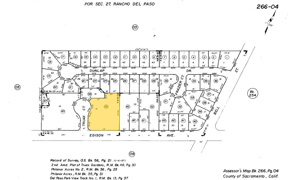 9189 Jackson Rd, Sacramento, CA à louer - Plan cadastral - Image 3 de 3