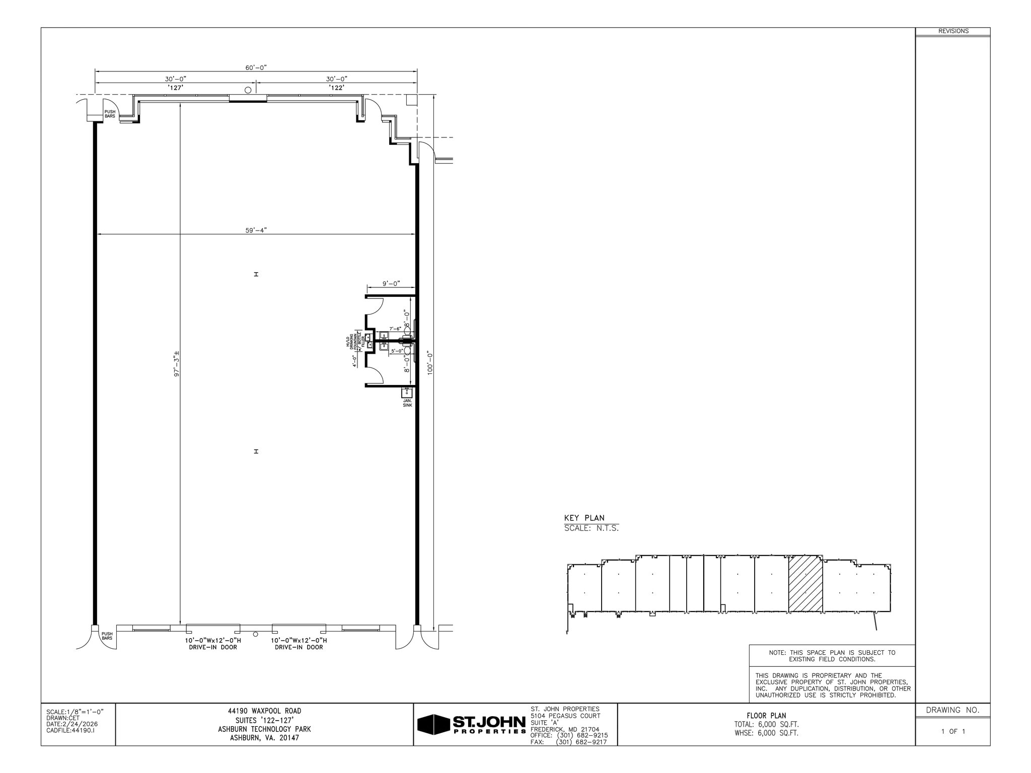 44190 Waxpool Rd, Ashburn, VA for lease Site Plan- Image 1 of 1