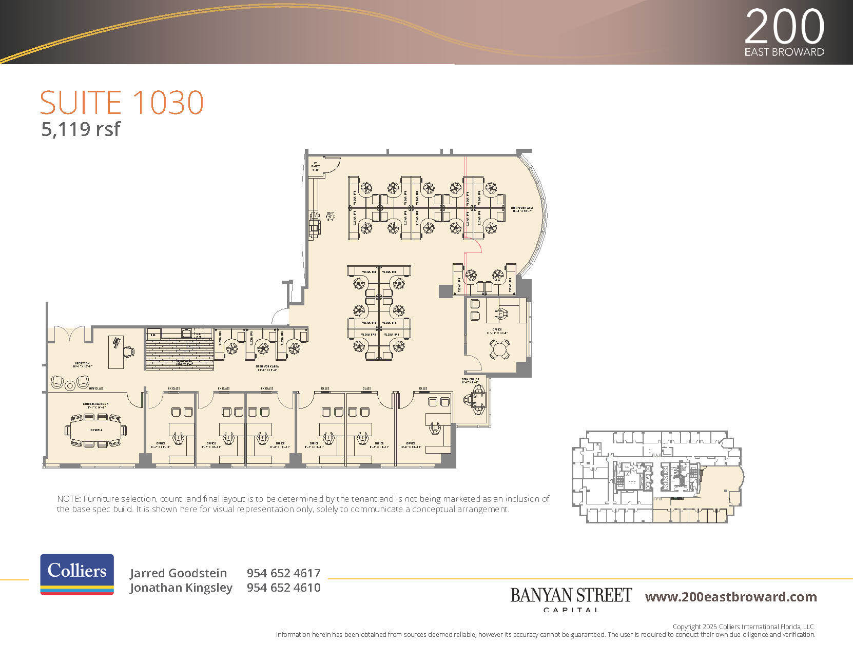 200 E Broward Blvd, Fort Lauderdale, FL for lease Floor Plan- Image 1 of 2