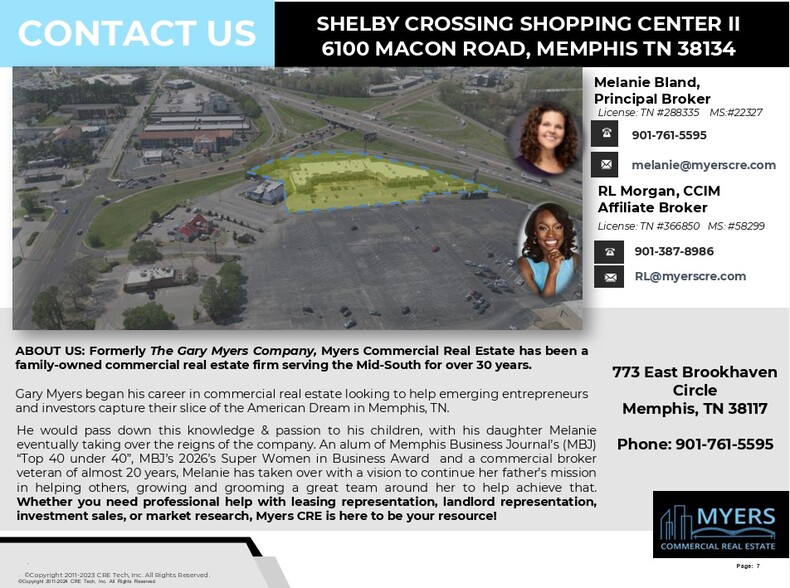 6100-6126 Macon Rd, Memphis, TN for sale - Building Photo - Image 3 of 15