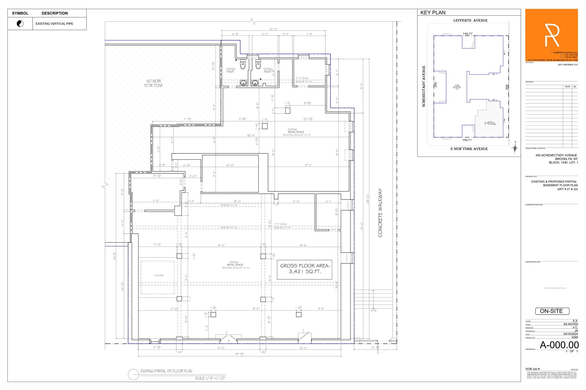 455 Schenectady Ave, Brooklyn, NY for lease Site Plan- Image 1 of 4