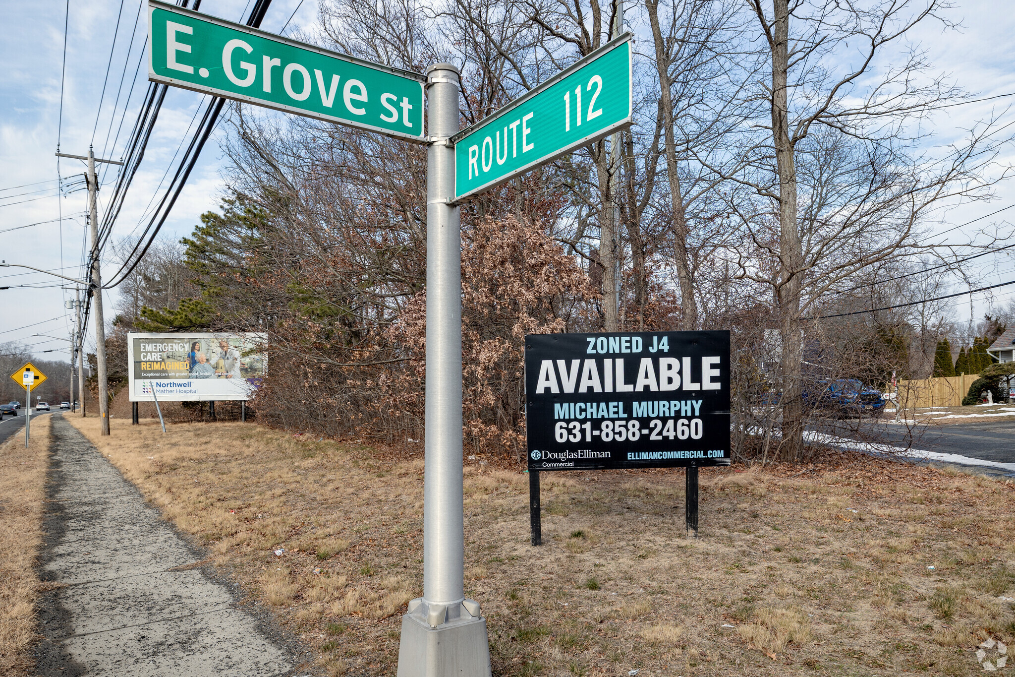 Route 112 and E. Grove St., Port Jefferson Station, NY for sale Primary Photo- Image 1 of 4