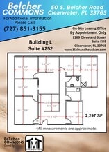 50 S Belcher Rd, Clearwater, FL for lease Site Plan- Image 1 of 1