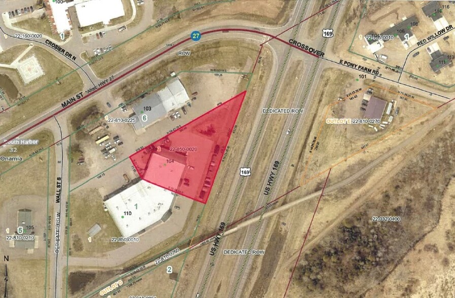 104 Wall st, Onamia, MN for sale - Aerial - Image 2 of 36