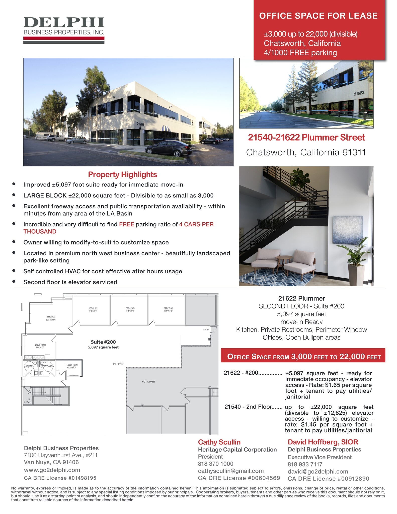 21540-21622 Plummer St, Chatsworth, CA for lease Site Plan- Image 1 of 8