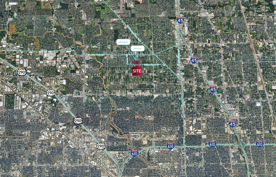 1800 Wilburforce St, Houston, TX for sale - Aerial - Image 2 of 3