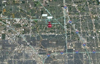 1800 Wilburforce St, Houston, TX - Aérien Vue de la carte - Image1