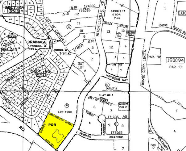 4000 Mitchellville Rd, Bowie, MD à vendre - Plan cadastral - Image 2 de 20