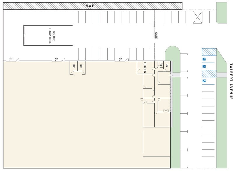10870 Talbert Ave, Fountain Valley, CA à vendre - Plan de site - Image 2 de 6