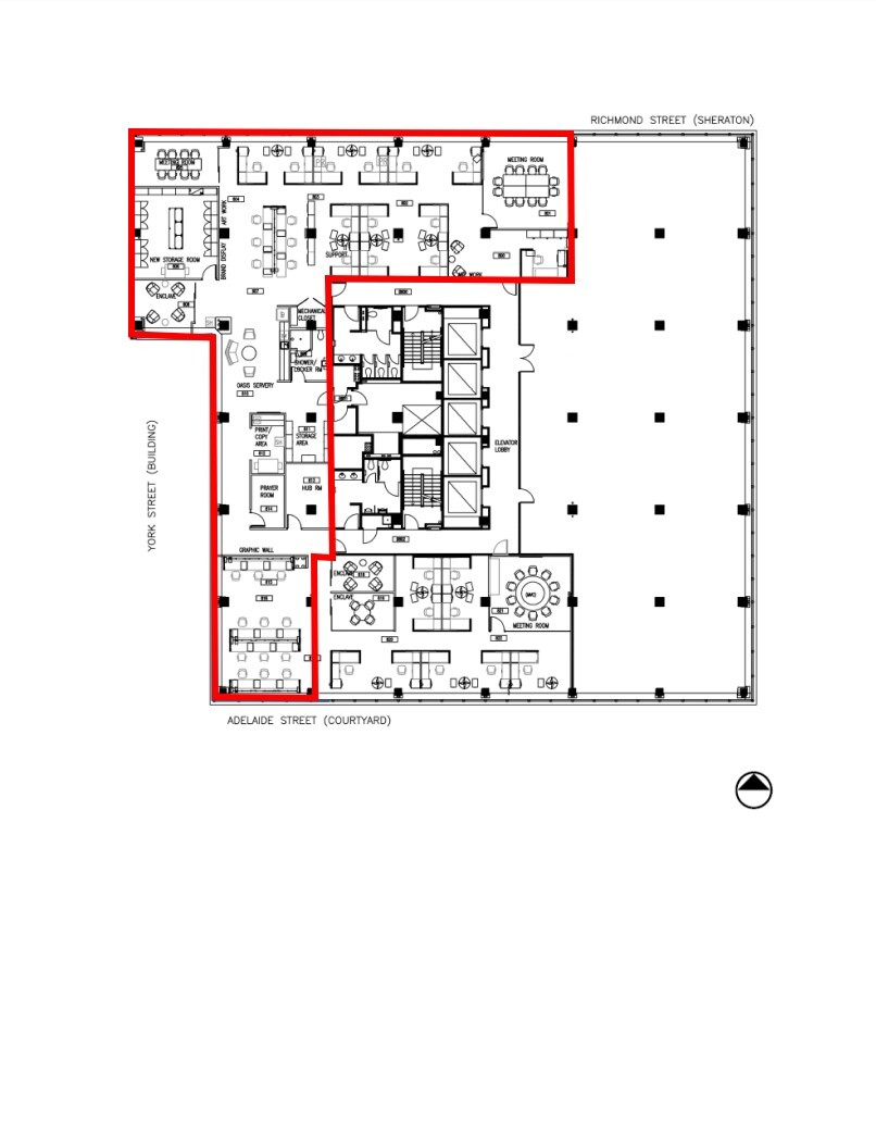 111 Richmond St W, Toronto, ON for lease Floor Plan- Image 1 of 1