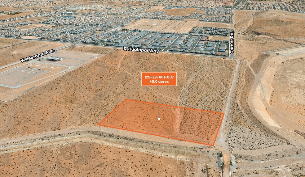 S. Hualapai Way & Gomer Rd., Las Vegas, NV à vendre - Photo du bâtiment - Image 2 de 2