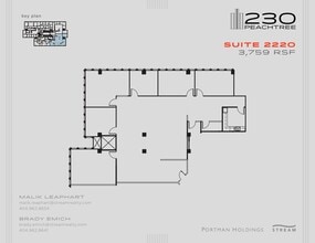 230 Peachtree St NW, Atlanta, GA for lease Floor Plan- Image 1 of 1