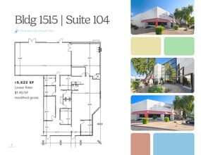 1575 W University Dr, Tempe, AZ à louer Plan d’étage- Image 1 de 1